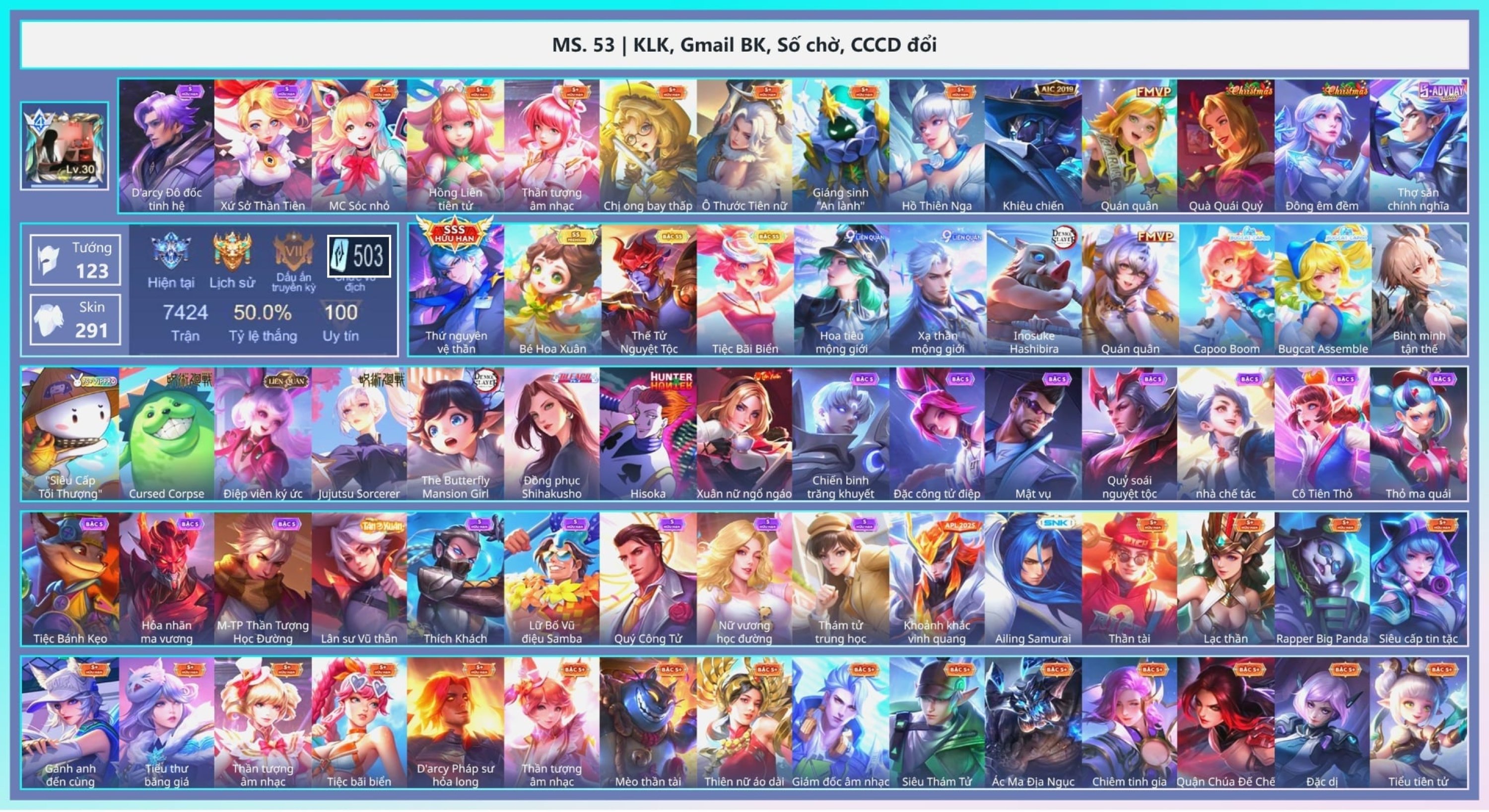 Ảnh tài khoản game