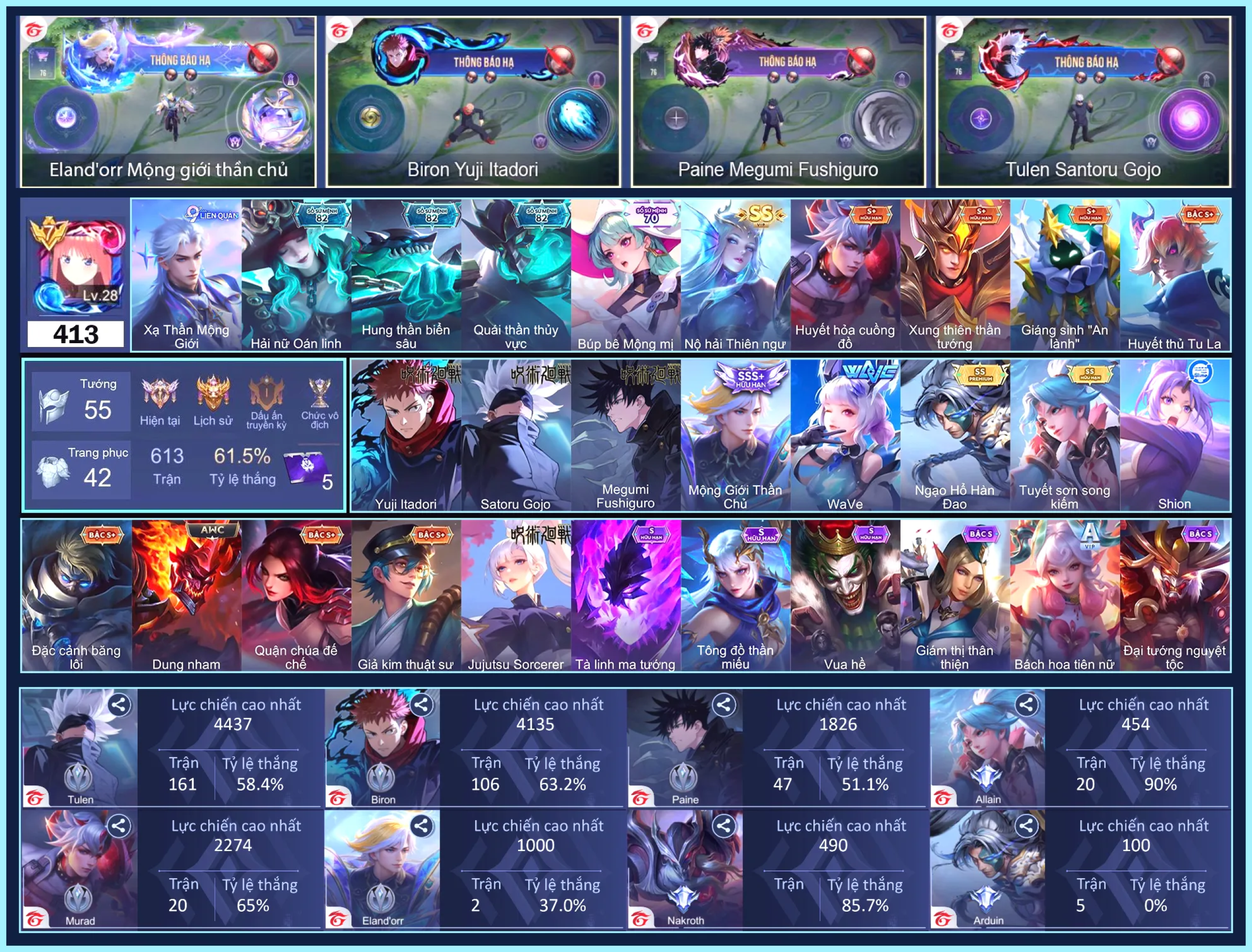 Ảnh tài khoản game