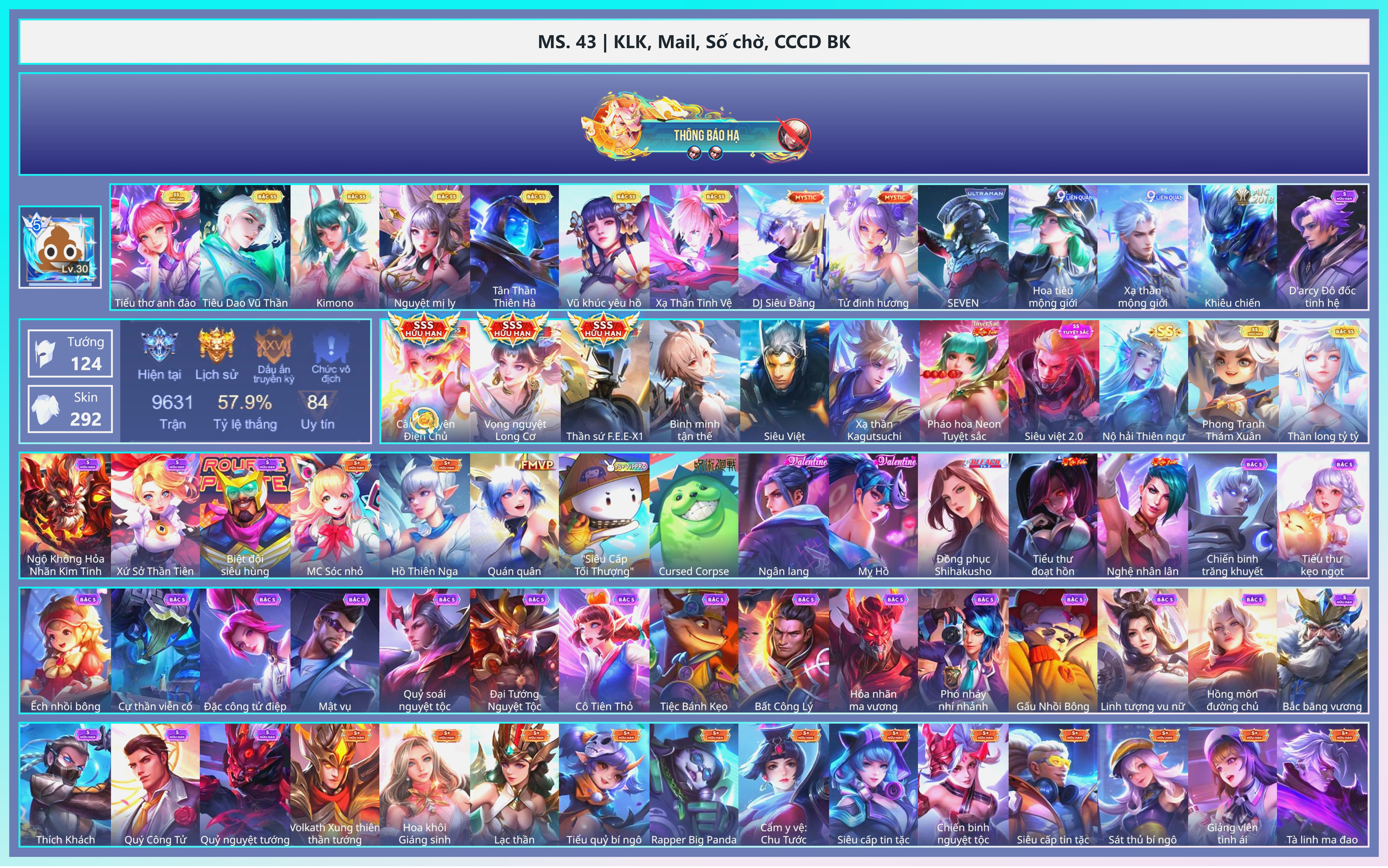 Ảnh tài khoản game