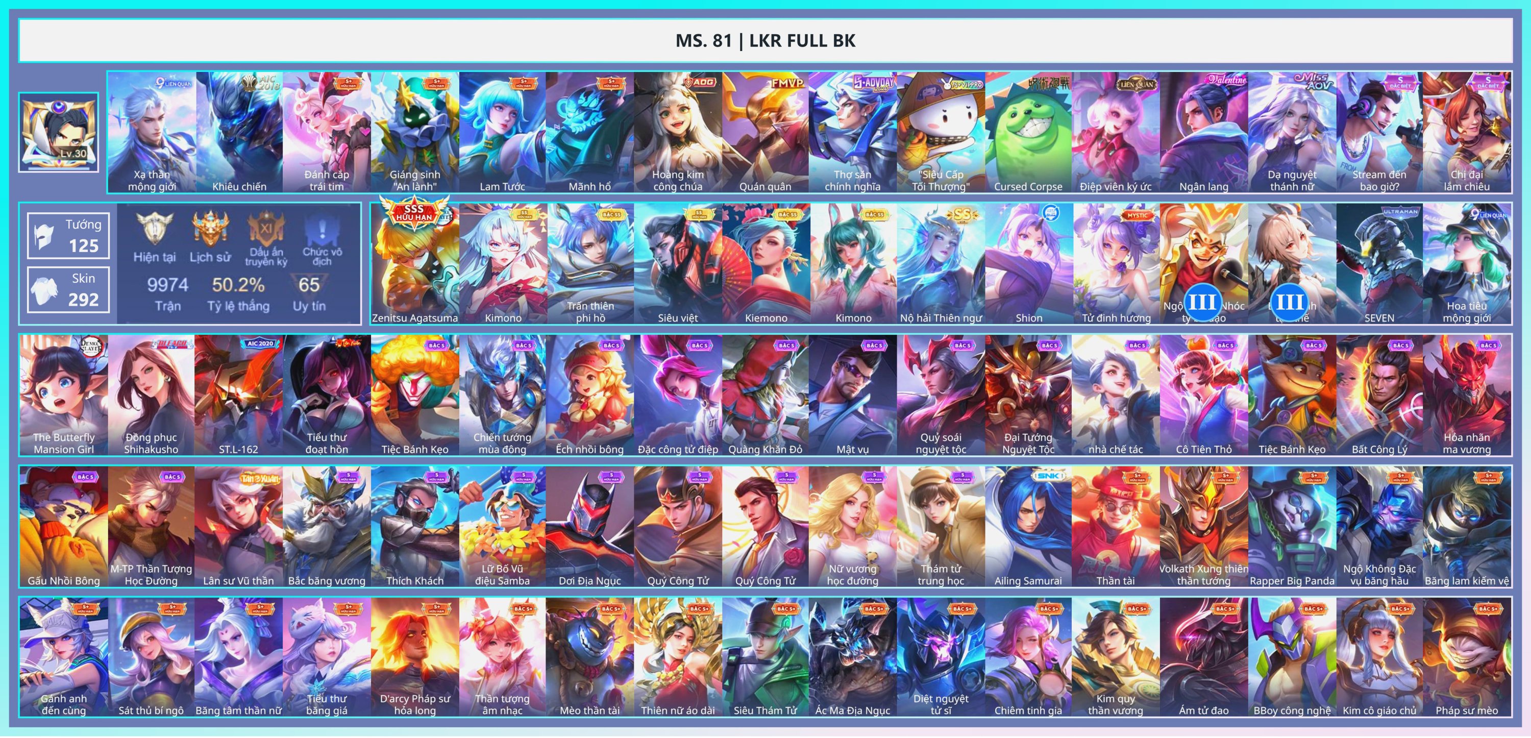 Ảnh tài khoản game