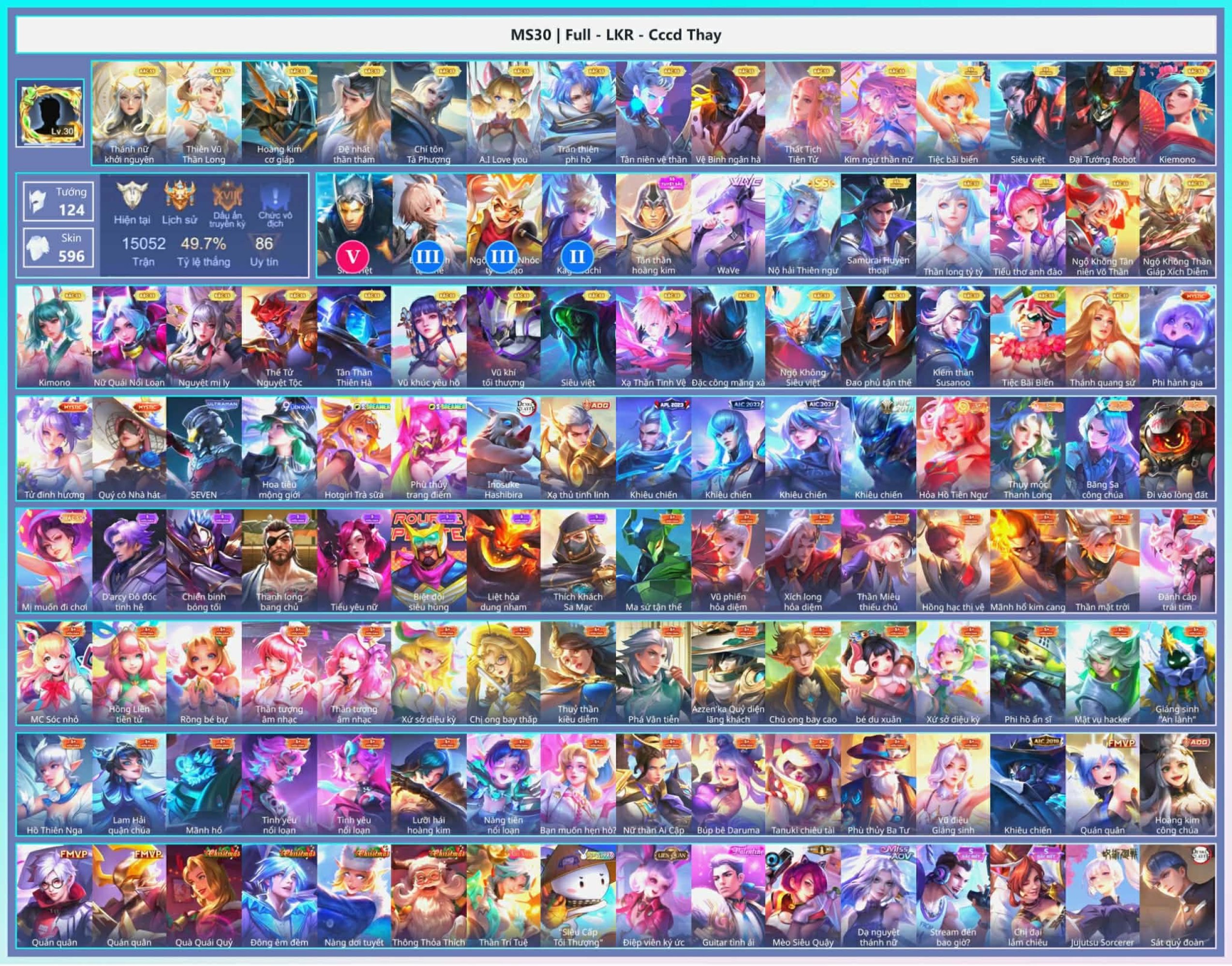 Ảnh tài khoản game