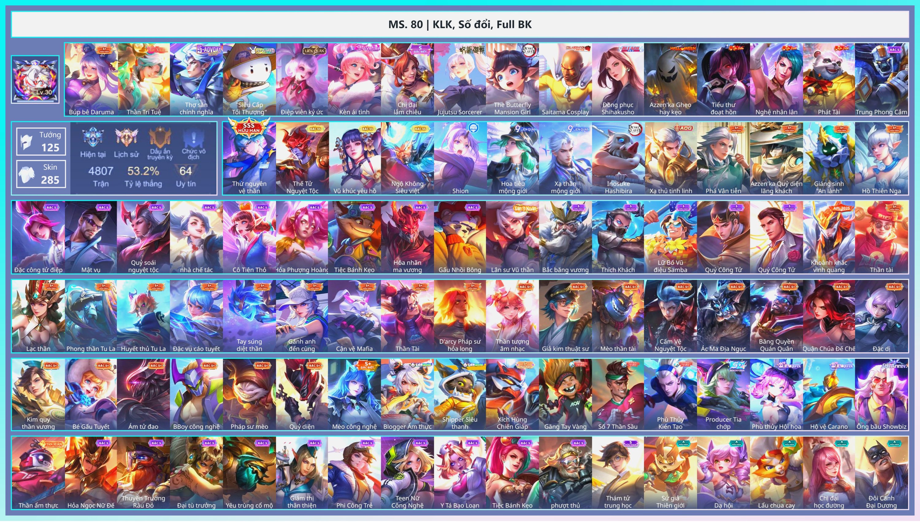 Ảnh tài khoản game