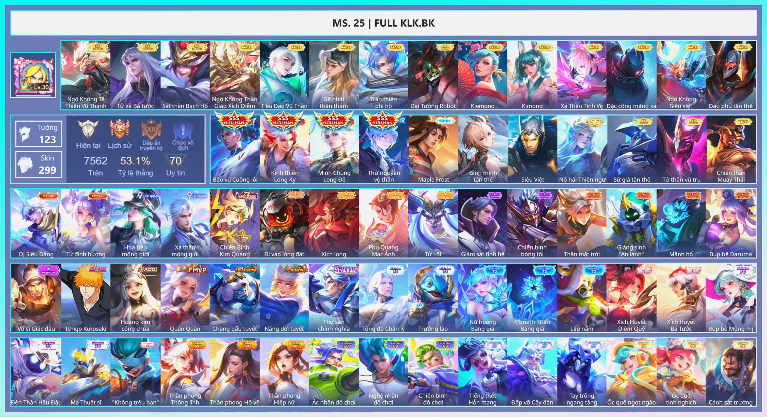 Ảnh tài khoản game