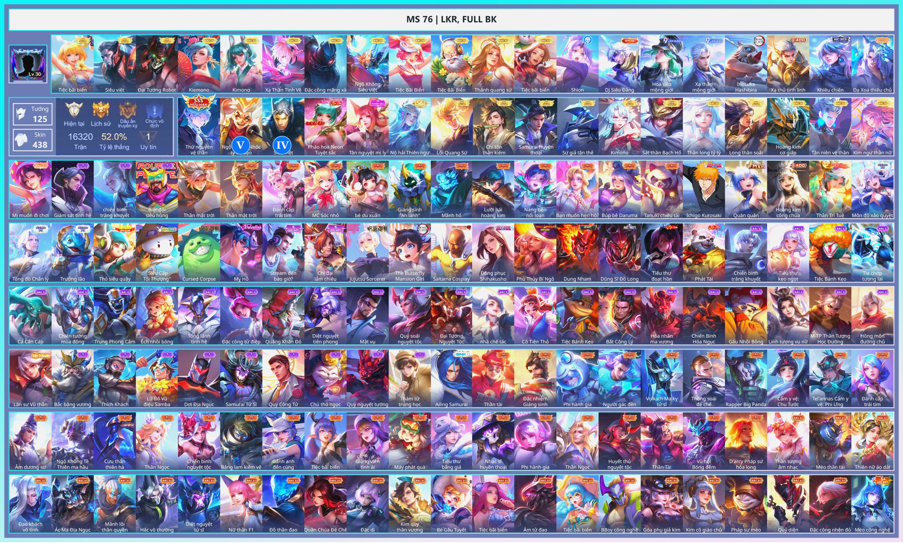 Ảnh tài khoản game