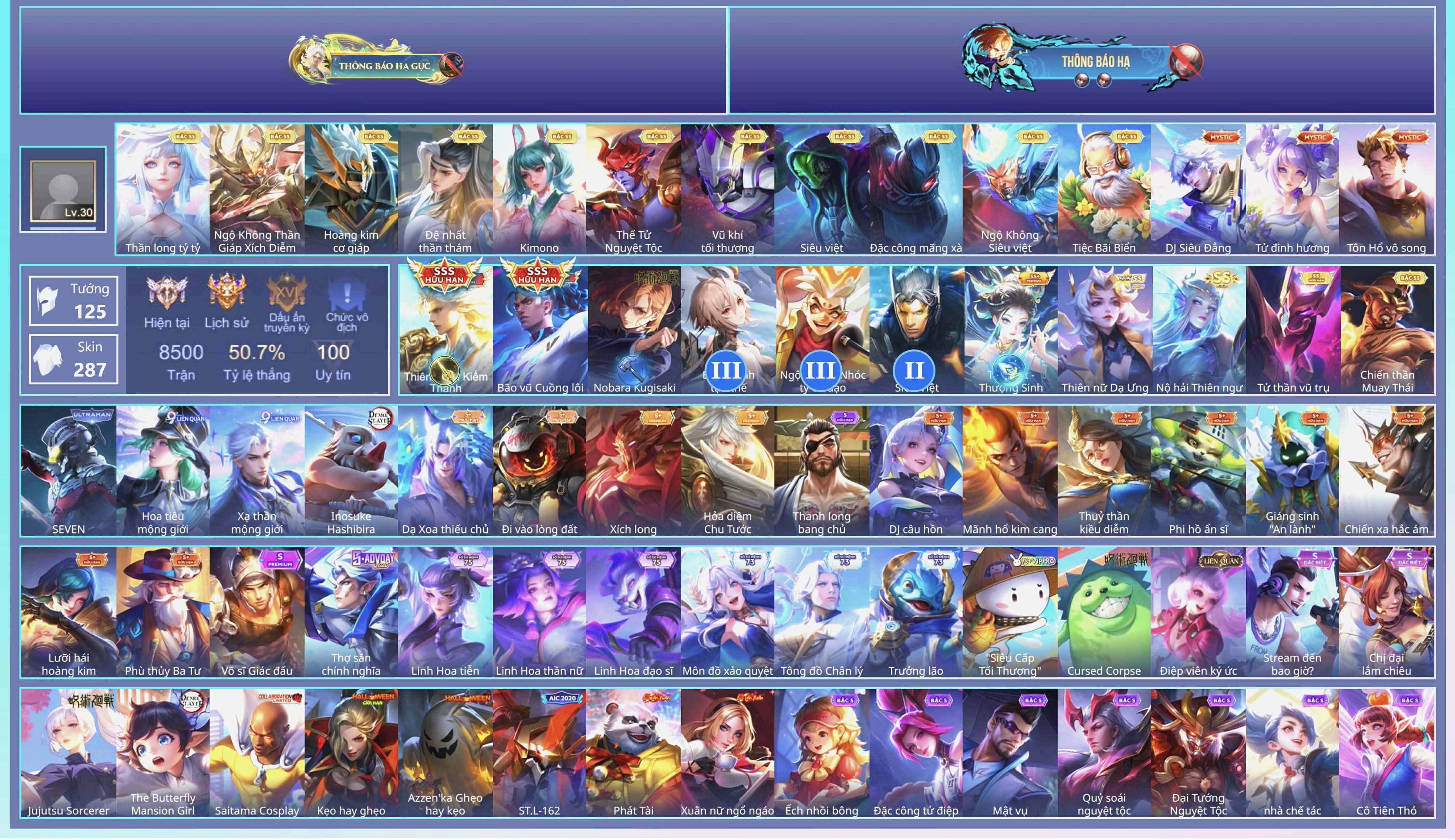 Ảnh tài khoản game