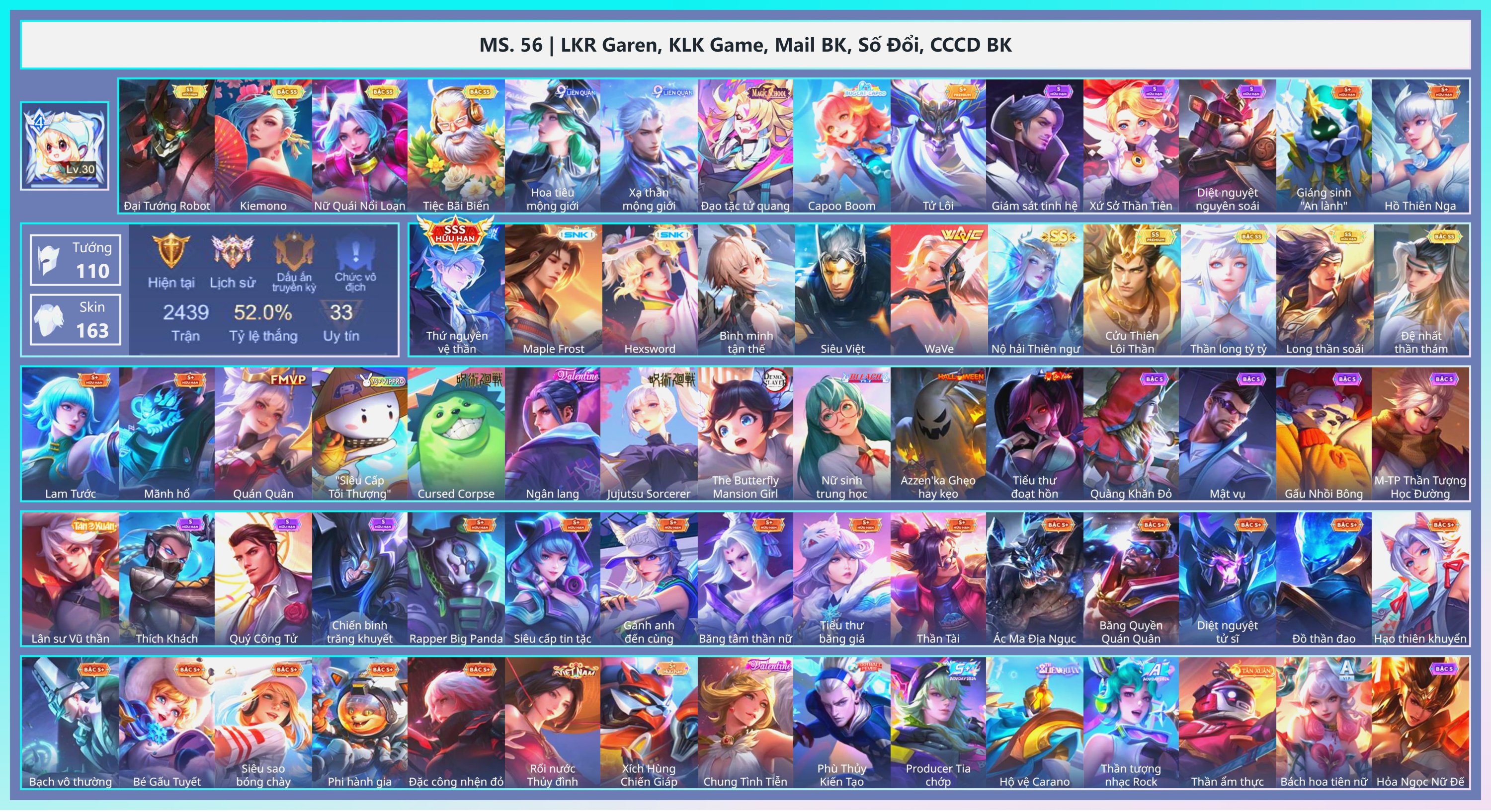 Ảnh tài khoản game