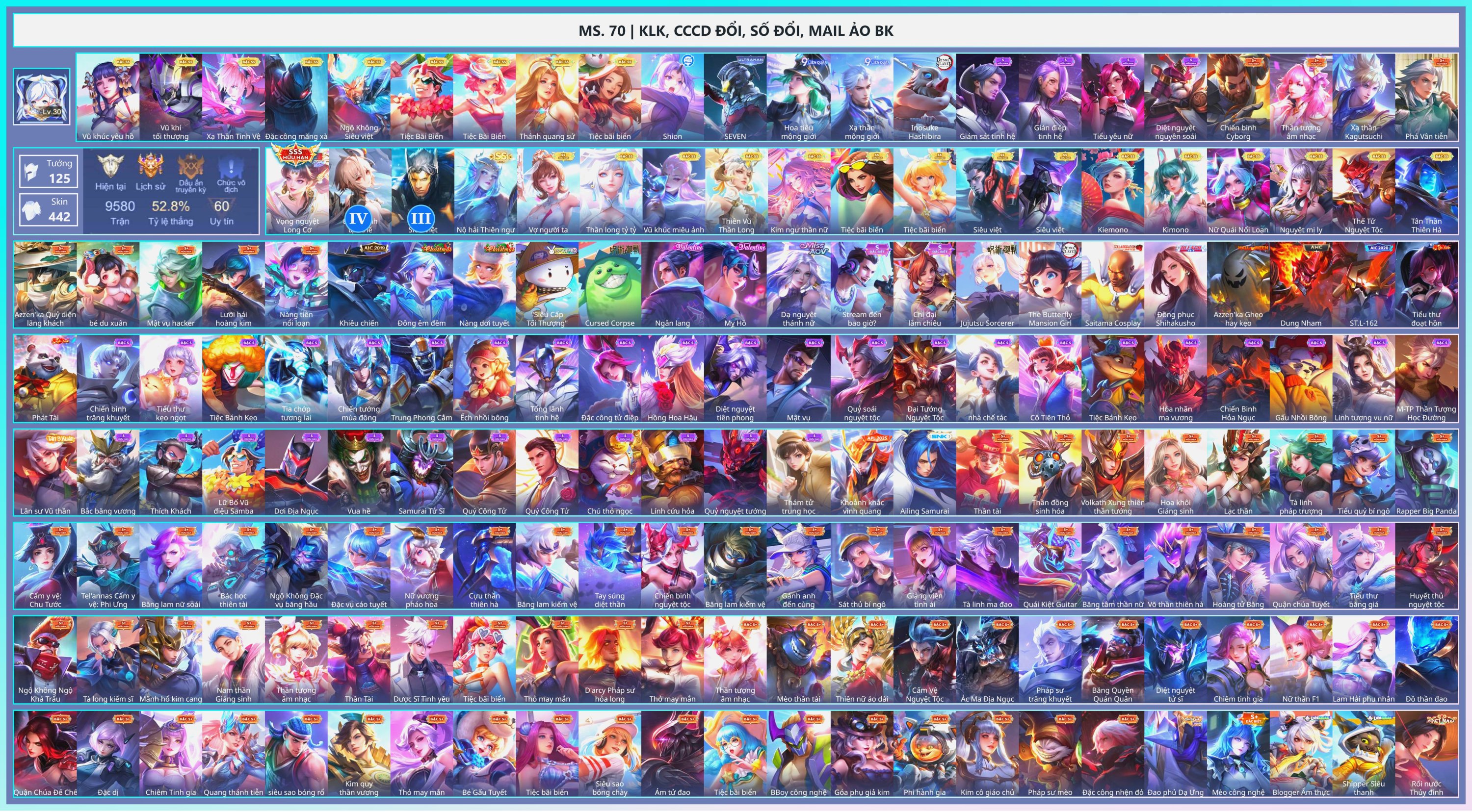 Ảnh tài khoản game