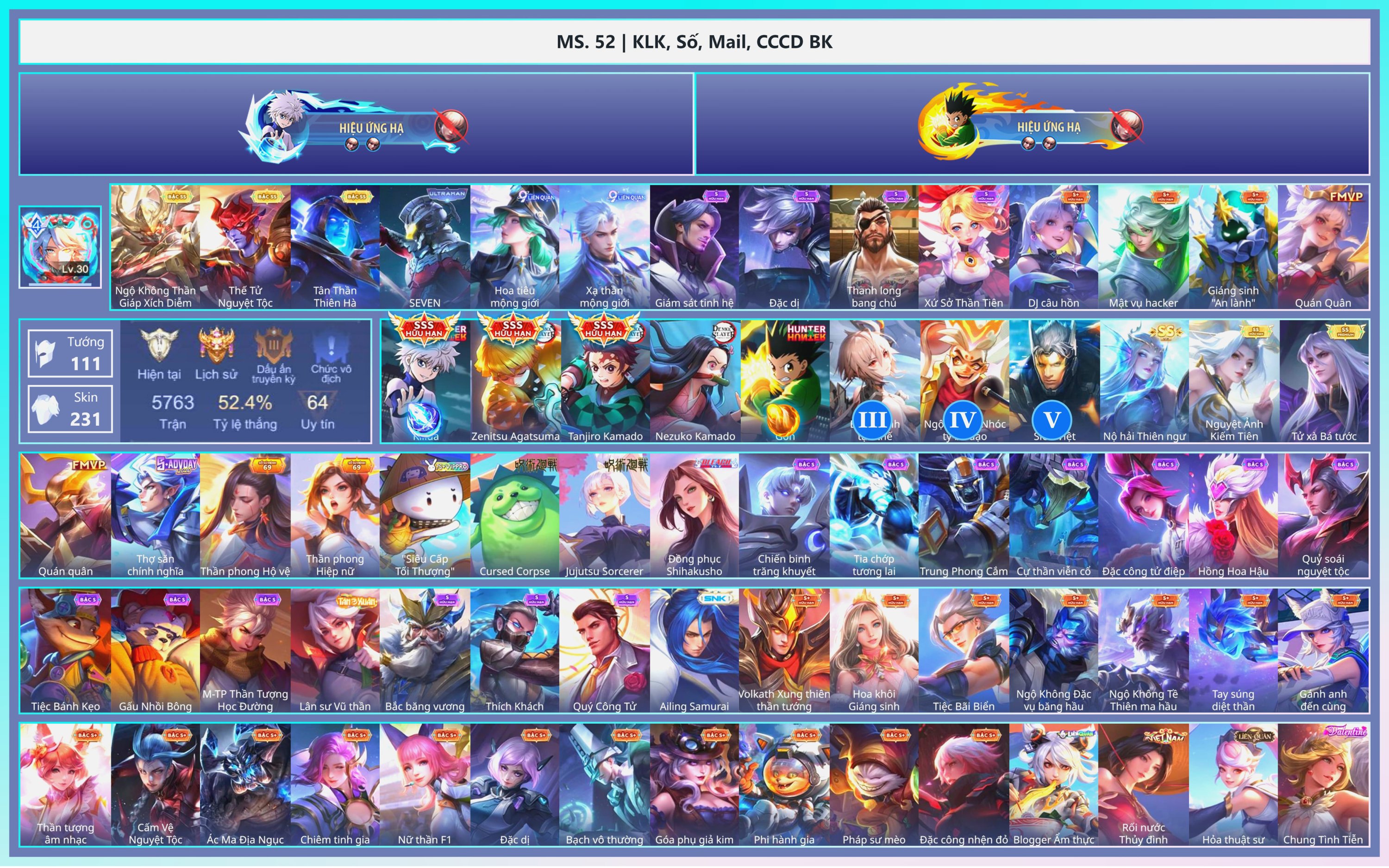 Ảnh tài khoản game